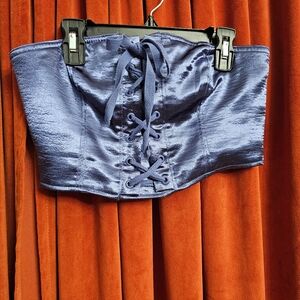 Urban Outfitters Purple Satin Top